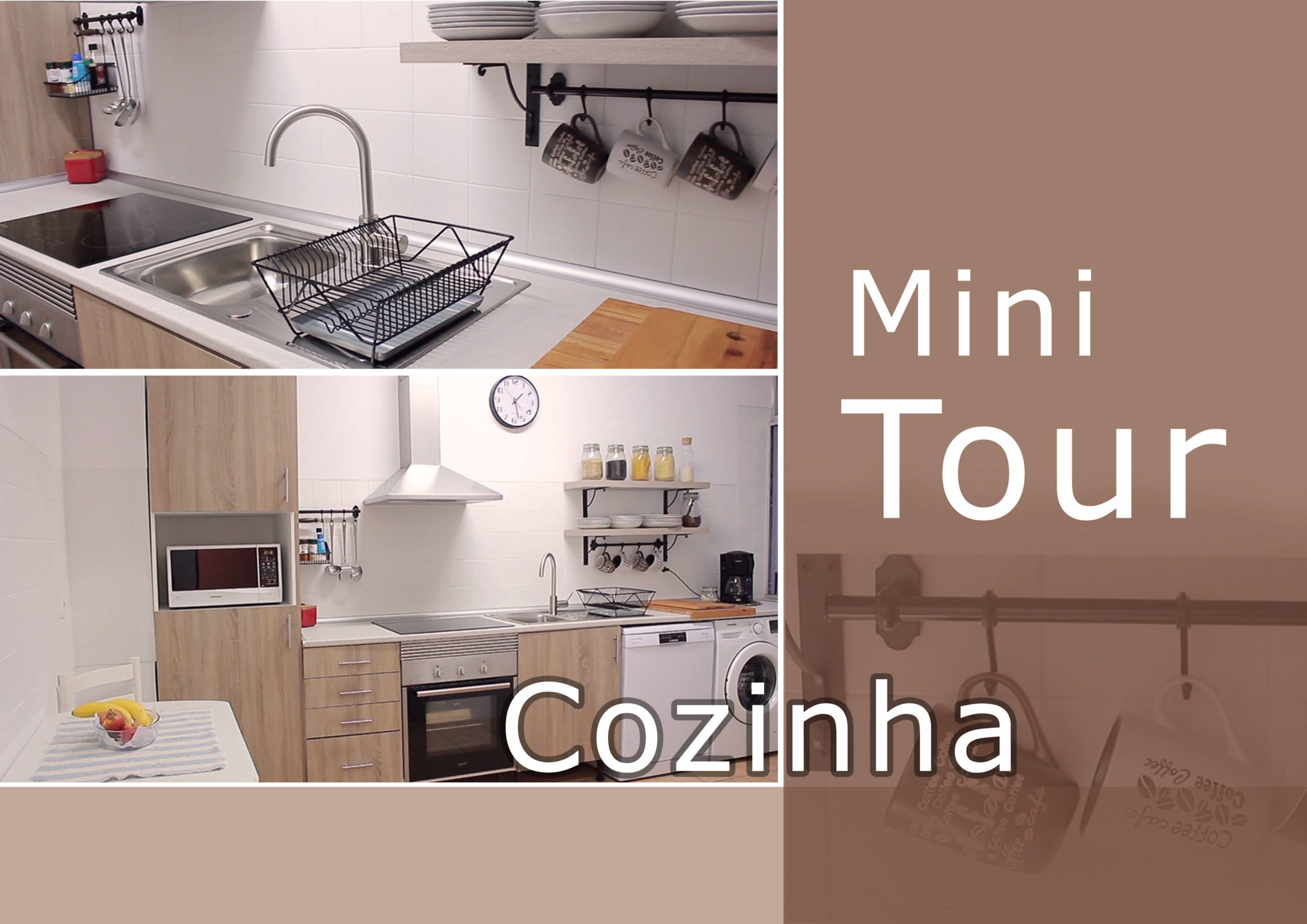 Mini Tour da cozinha rústica