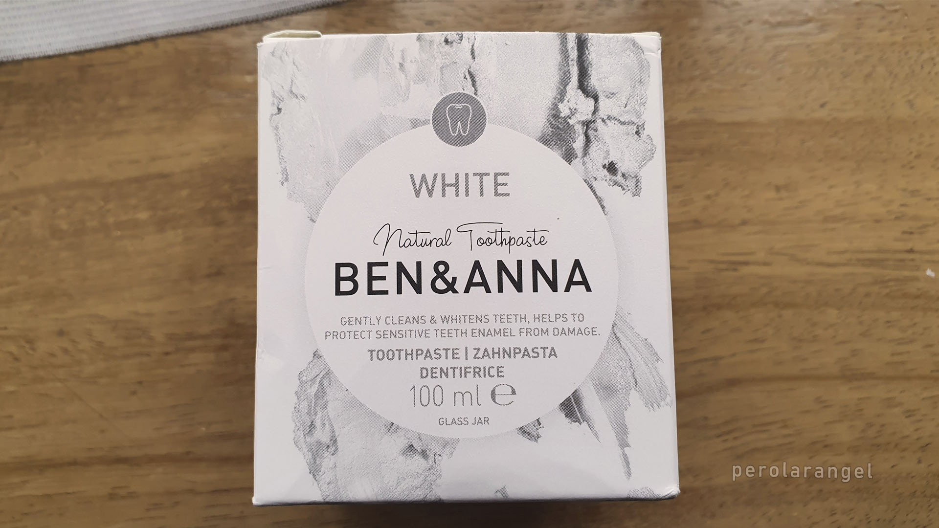 Ingredientes BEN&ANNA white toothpaste